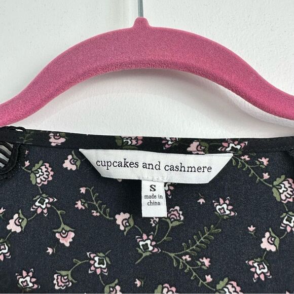 Cupcakes and Cashmere Nollie Stripe Long Sleeve Midi Dress Sz Small - Picture 8 of 16